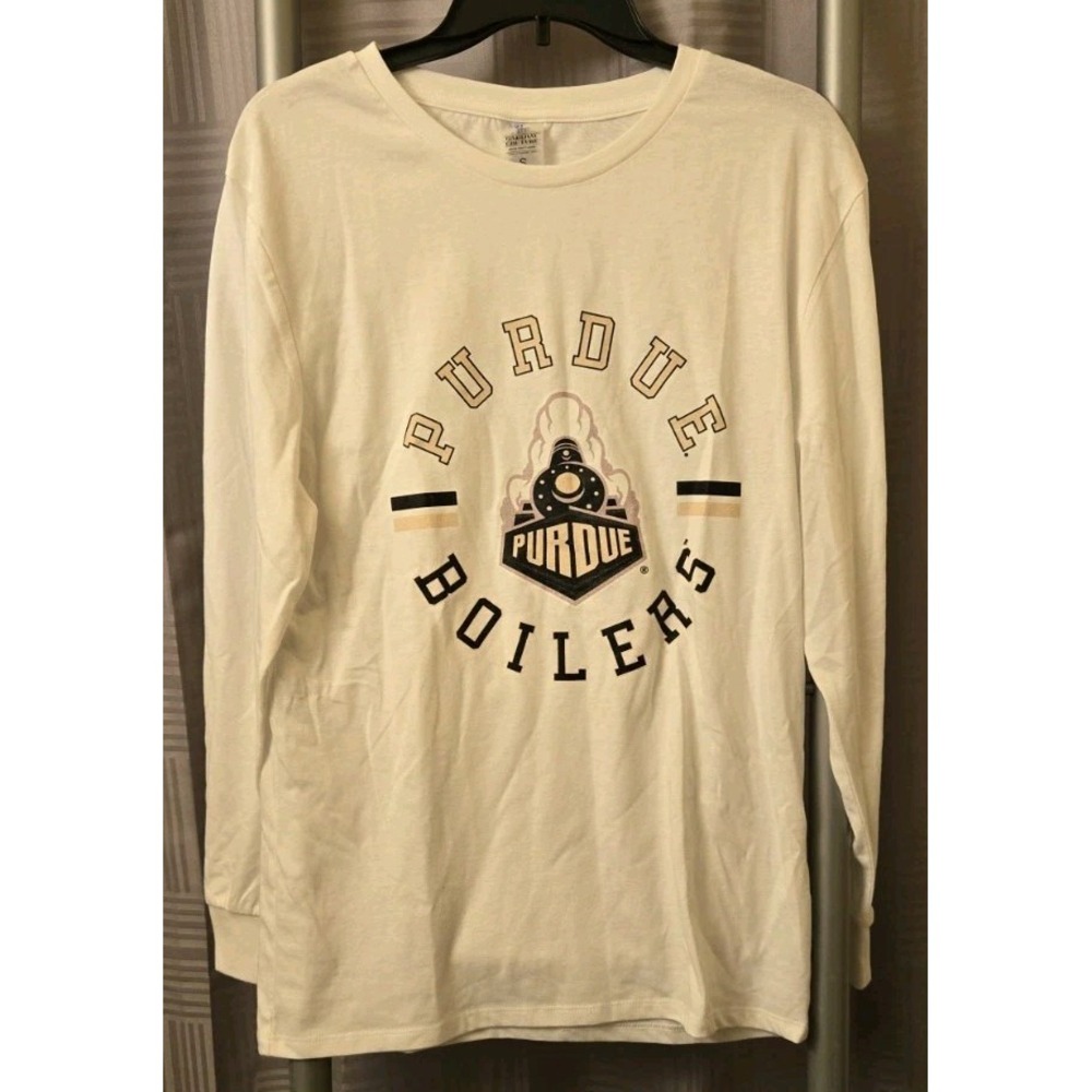 Purdue Boilermakers Gameday Couture T Shirt Long Sleeve White Size Small‎